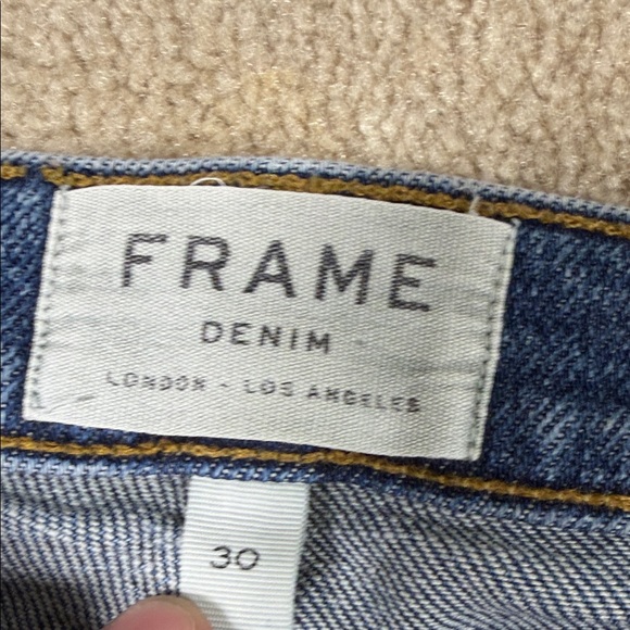 Frame Denim Blue Ankle Jeans - Picture 3 of 10